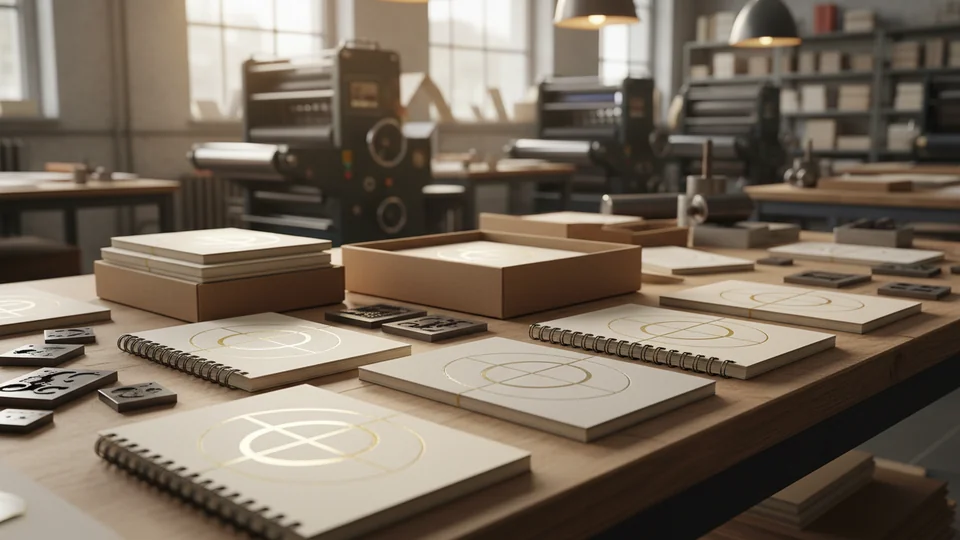 Печать блокнотов с логотипом на заказ