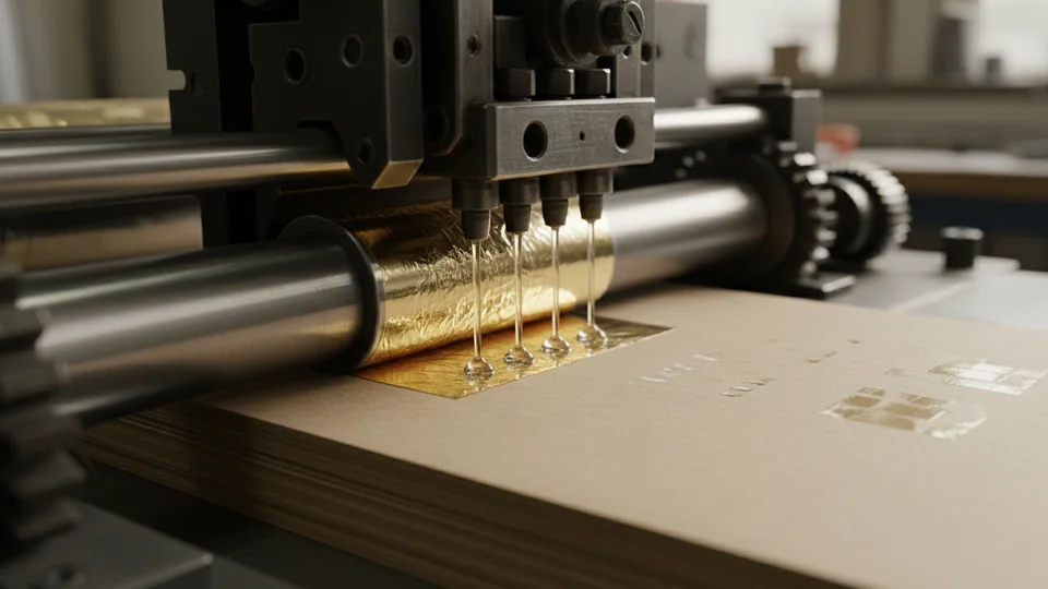 Тиснение фольгой и УФ-лак