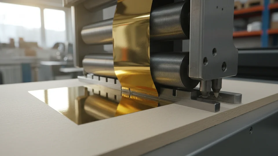 Горячее тиснение фольгой