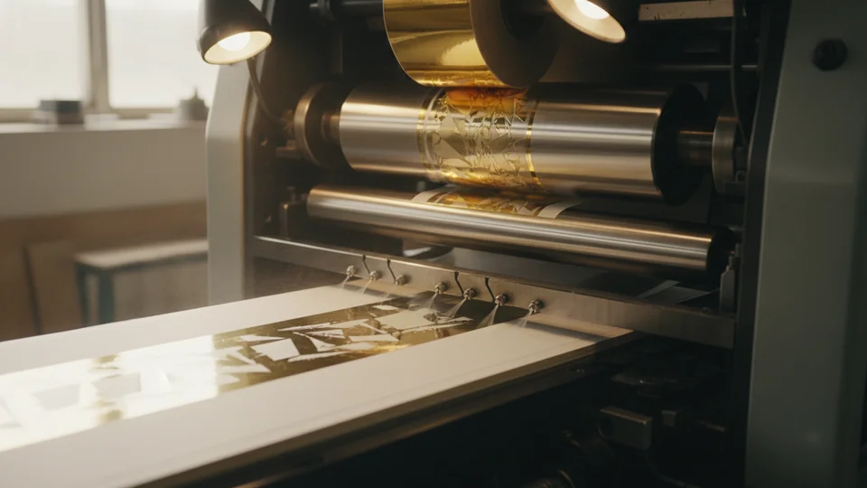 Тиснение фольгой