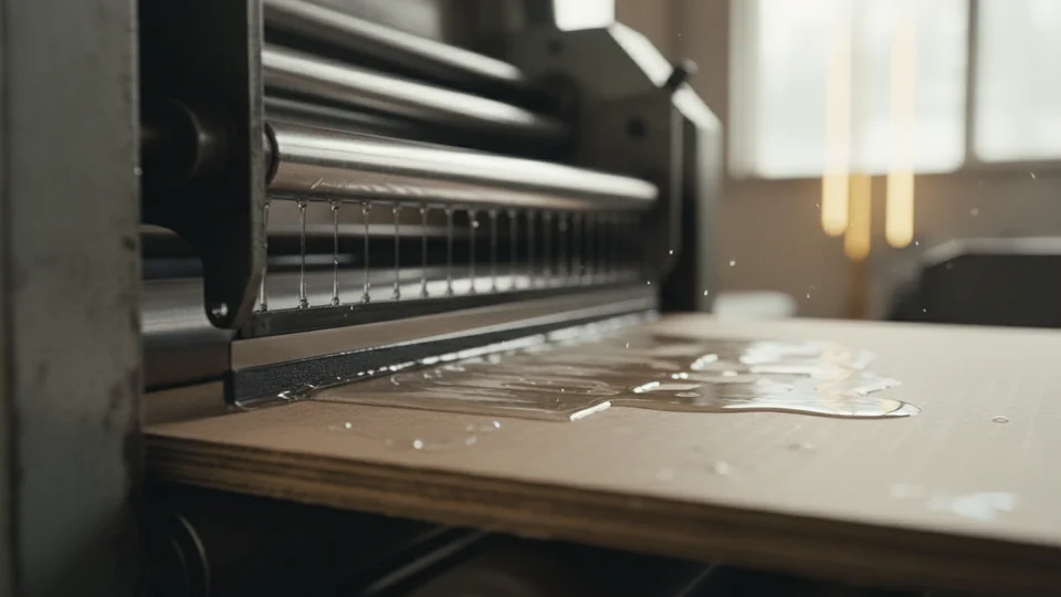 Тиснение и УФ-лак