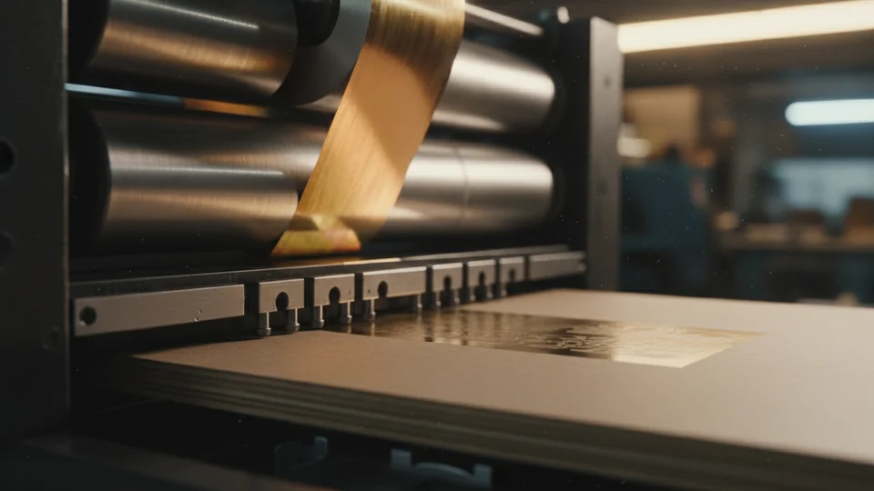 Тиснение и фольгирование