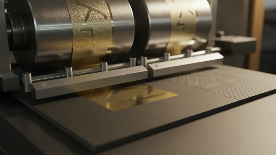 Тиснение фольгой