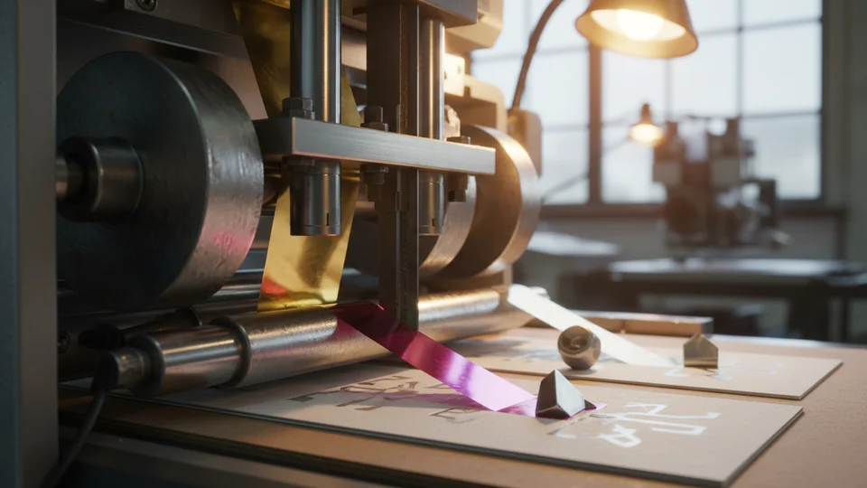 Тиснение фольгой