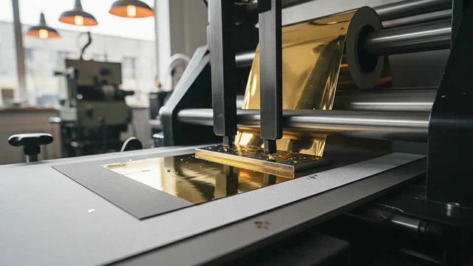 Тиснение фольгой