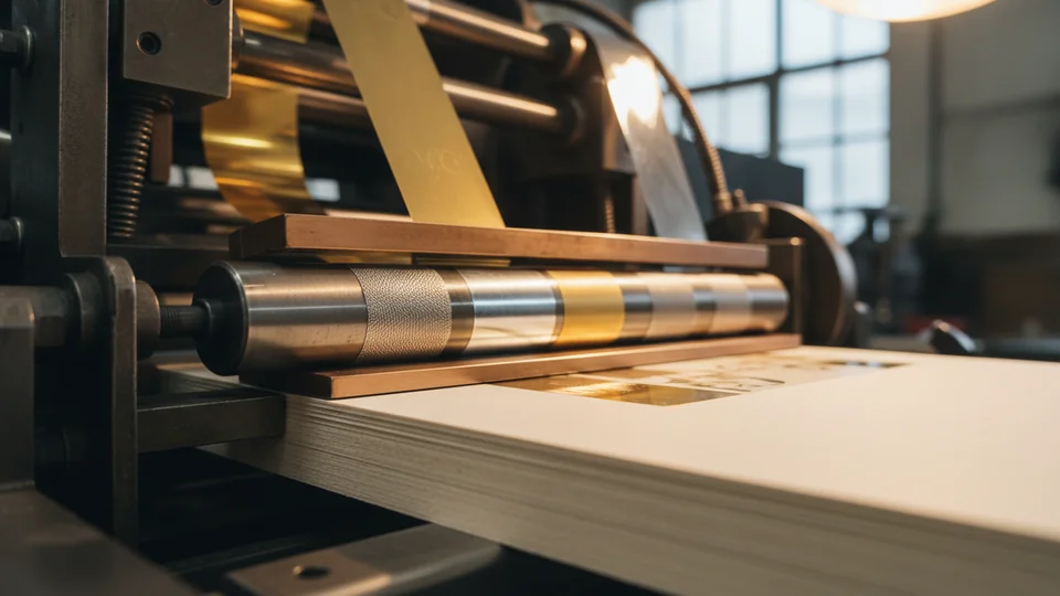 Тиснение фольгой