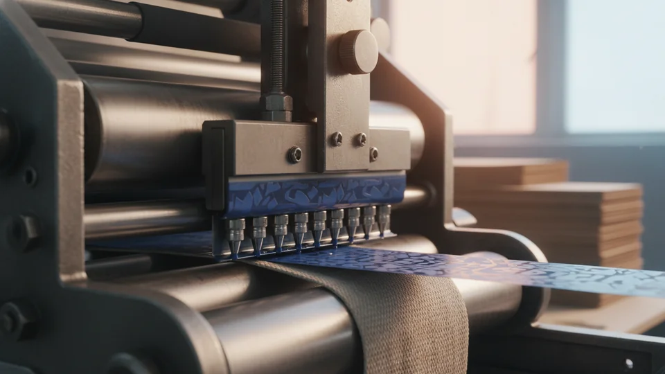 Шелкография по ленте