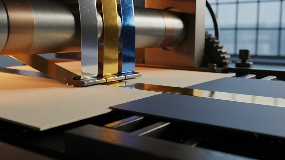 Тиснение фольгой