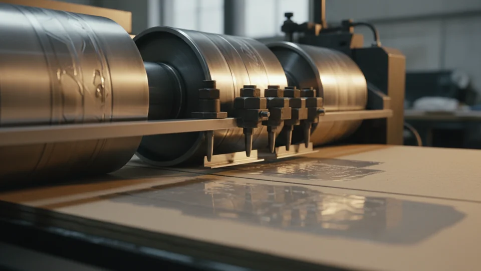 Тиснение и выборочный УФ