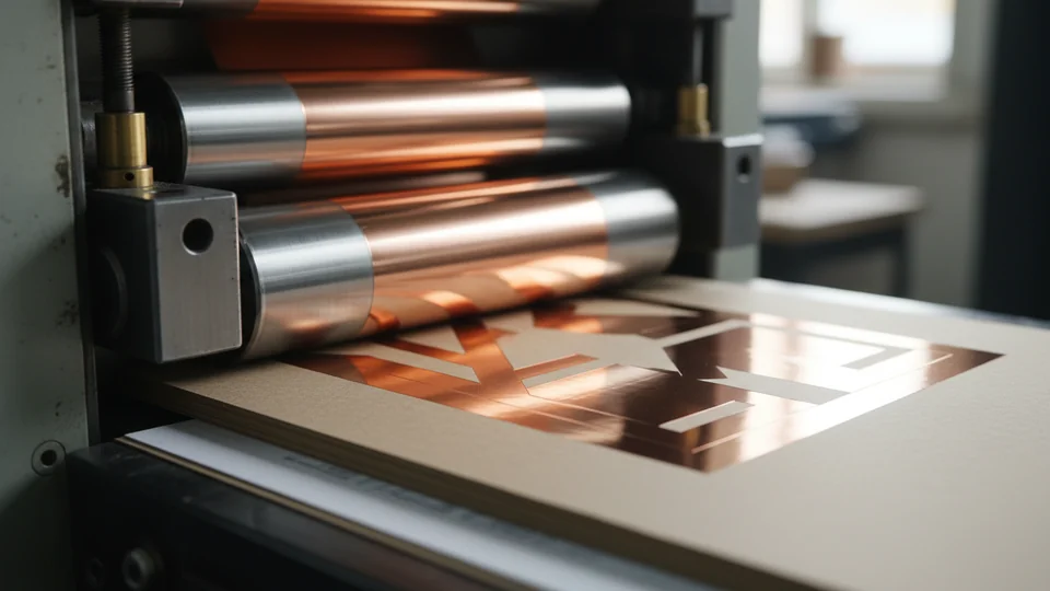 Тиснение и фольгирование